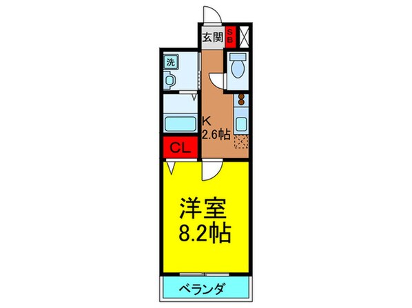 グランエスポワ－ル星田の物件間取画像